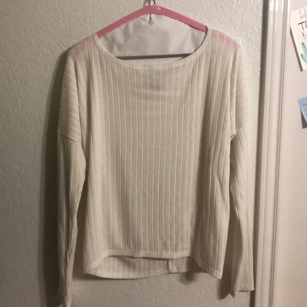 Forever 21 white sweater